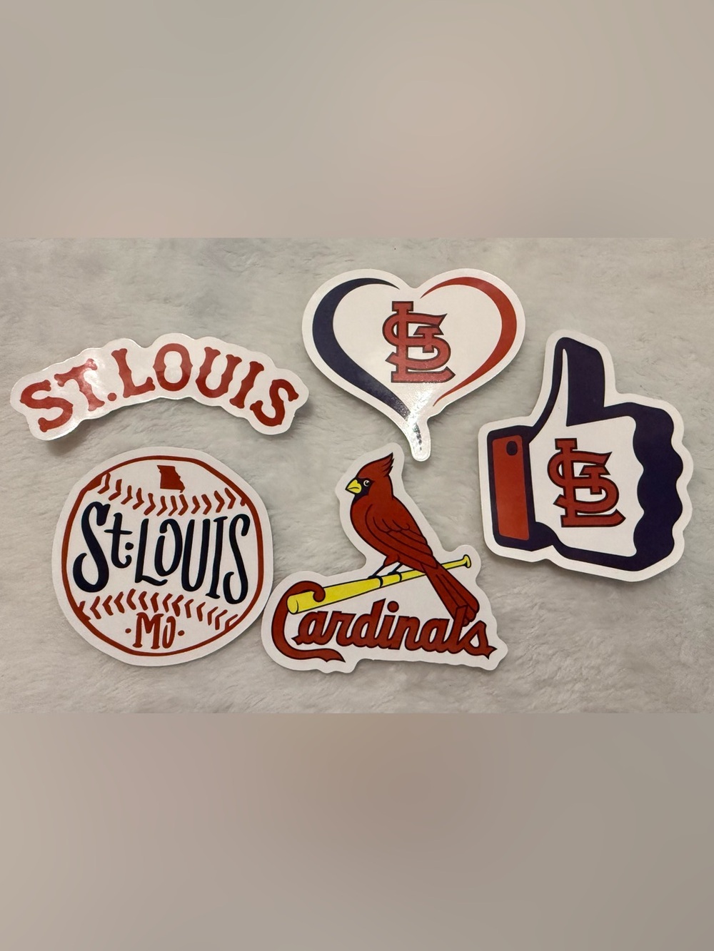 St. Louis Cardinals Baseball Stickers